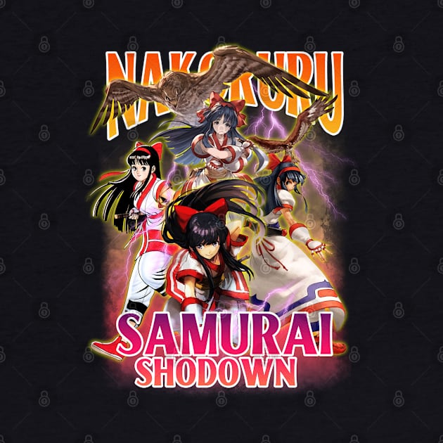 Bootleg Nakoruru Samurai Shodown by clvndesign